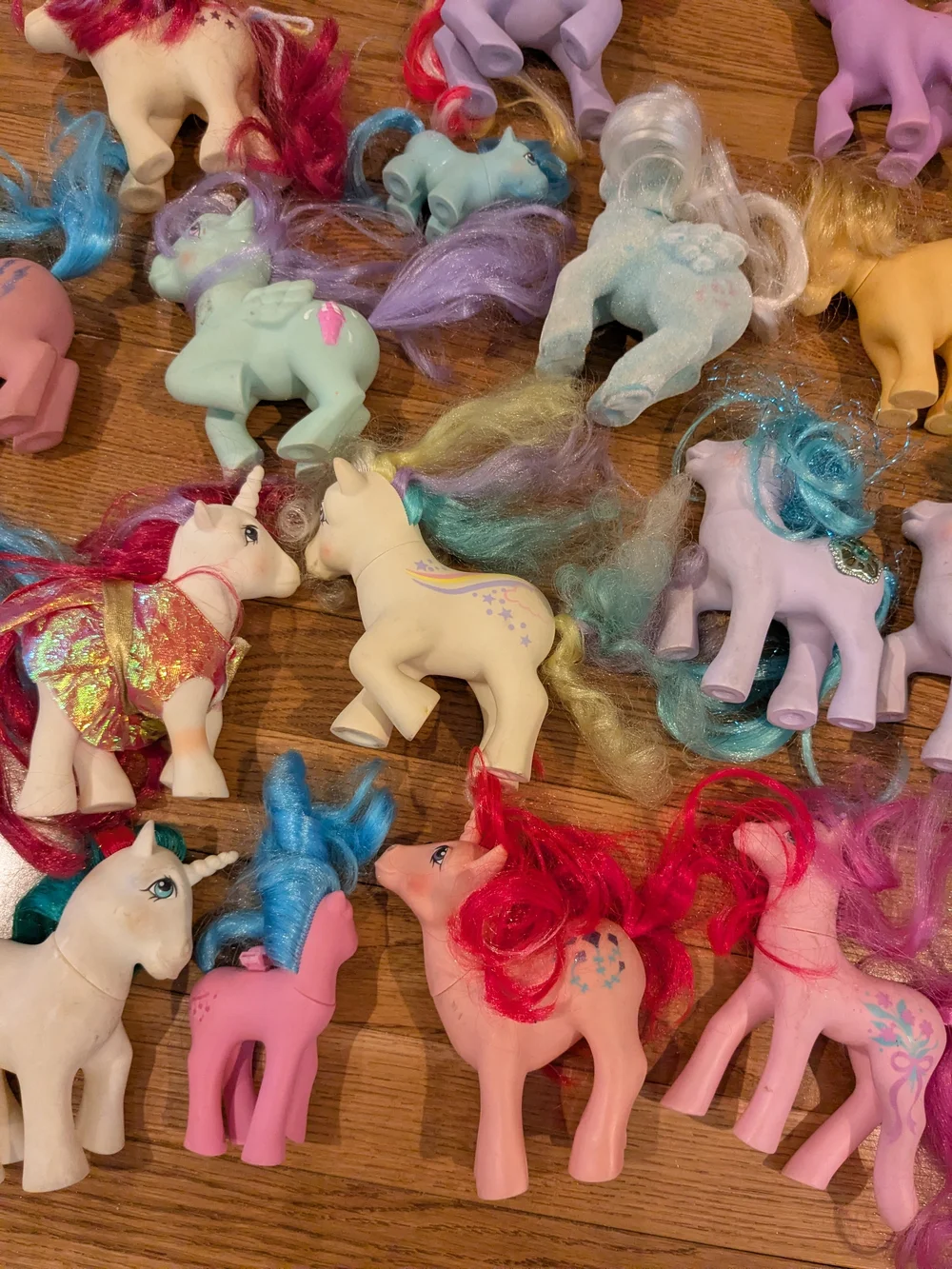 G1 My Little Pony Lot Of 18 Ponies